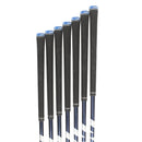TaylorMade Qi Graphite Mens Left Hand Irons 5-SW Regular - Fujikura Ventus TR Blue 6-R
