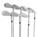 TaylorMade Qi Steel Mens Left Hand Irons 5-SW Regular - KBS Max MT 85