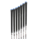 TaylorMade Qi Steel Mens Left Hand Irons 5-SW Regular - KBS Max MT 85