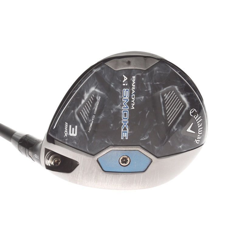 Callaway Paradym Ai-Smoke Max Graphite Mens Right Hand Fairway 3 Wood 15* Stiff - Tensei AV Series Blue 75