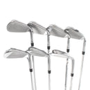TaylorMade Qi Steel Mens Left Hand Irons 5-SW Regular - KBS Max MT 85