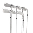 TaylorMade Qi Steel Mens Left Hand Irons 5-SW Regular - KBS Max MT 85