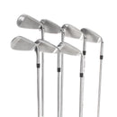 TaylorMade Qi Steel Mens Left Hand Irons 5-SW Regular - KBS Max MT 85