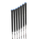 TaylorMade Qi Steel Mens Left Hand Irons 5-SW Regular - KBS Max MT 85
