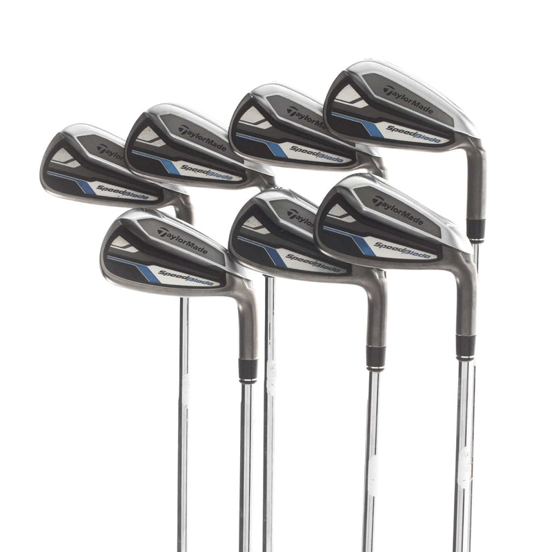 TaylorMade Speedblade Steel Mens Right Hand Irons 4-PW Regular - TaylorMade 85