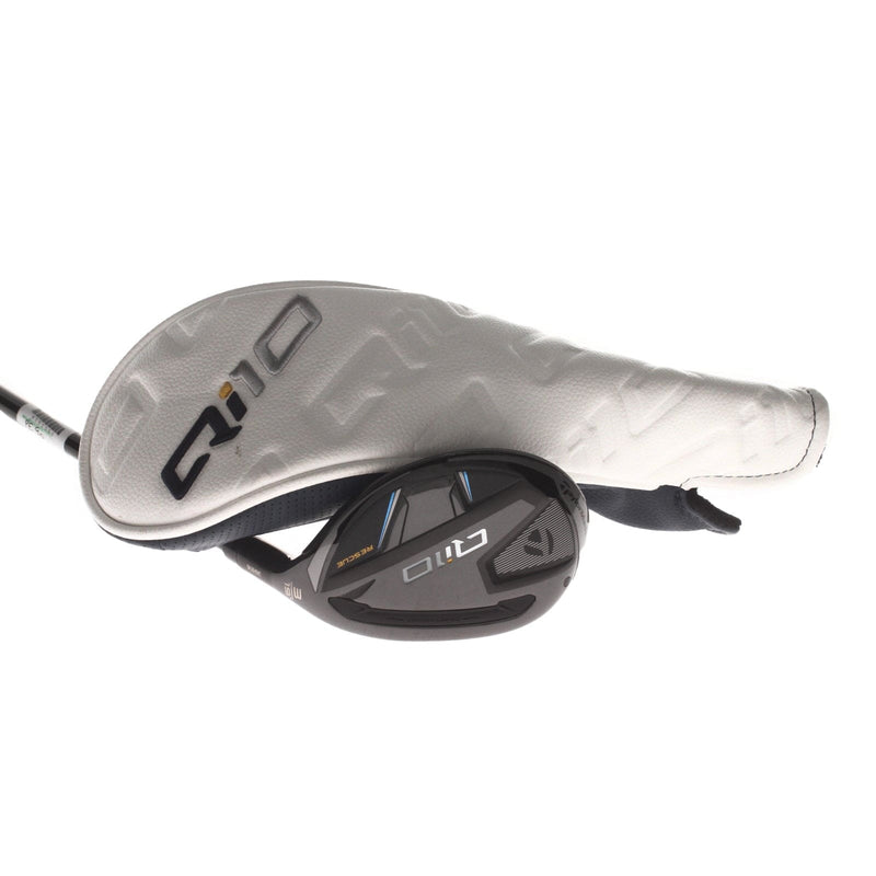 TaylorMade Qi10 Graphite Mens Right Hand 3 Hybrid 19* Stiff - Fujikura Ventus TR HB 7-S