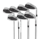 TaylorMade Qi Steel Mens Right Hand Irons 5-SW Regular - KBS Max MT 85