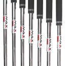 TaylorMade Qi Steel Mens Right Hand Irons 5-SW Regular - KBS Max MT 85