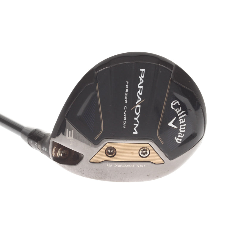 Callaway Paradym Graphite Mens Right Hand Fairway 3 wood HL 16.5* Regular - HZRDUS Silver 5.5 60g
