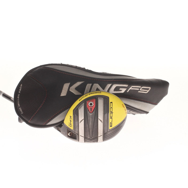 Cobra King F9 Graphite Mens Right Hand Fairway 3 Wood 14.5* Regular - Fujikura Atmos Blue 7R