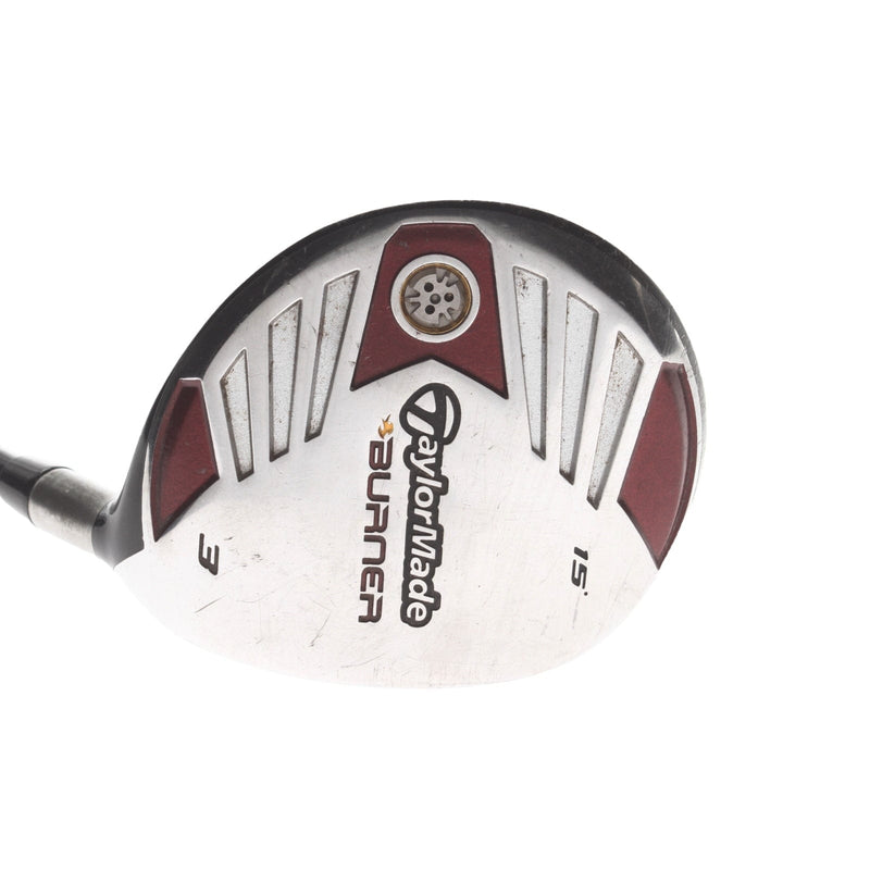 TaylorMade Burner 2007 Graphite Mens Right Hand Fairway 3 Wood 15* Regular - TaylorMade Reax Superfast 50g