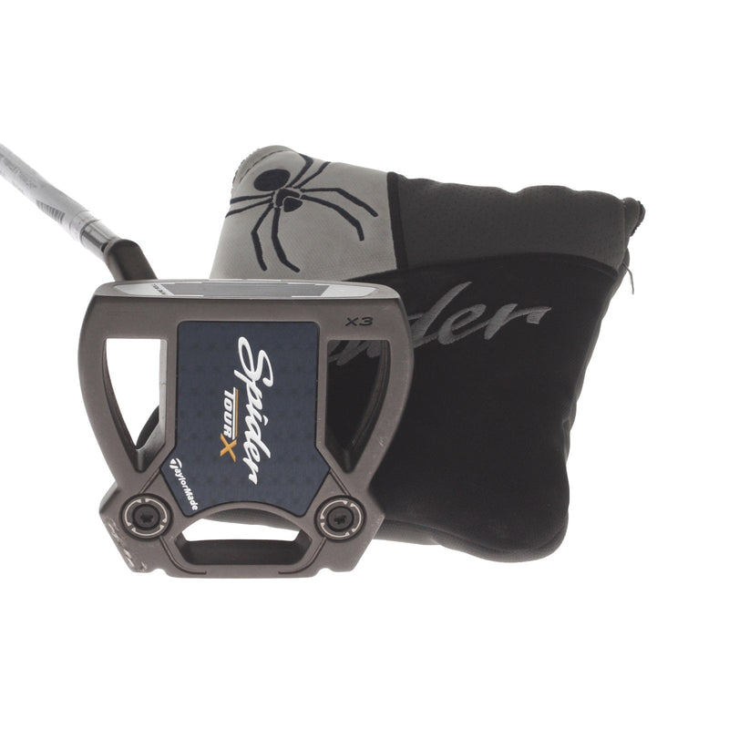 TaylorMade Spider Tour X 2023 Mens Left Hand Putter 34" Mallet - Super Stroke Pistol 1.0