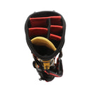 TaylorMade Burner Stand Bag - Black/Red/Yellow