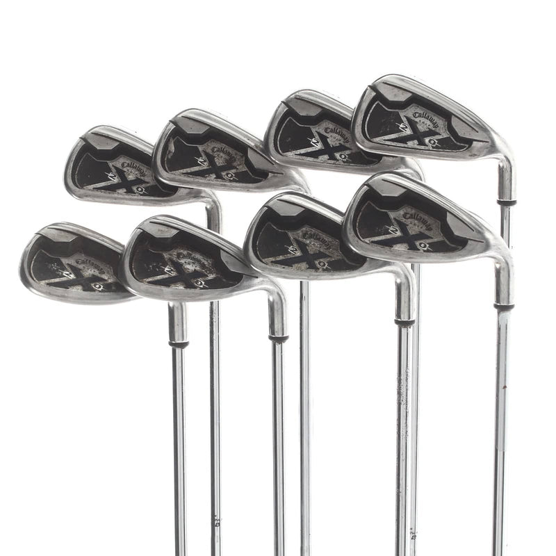 Callaway X-20 Steel Mens Right Hand Irons 4-SW Uniflex - Callaway