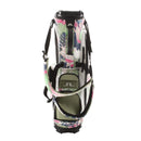 J Lindeberg Play Print Stand Bag - Green