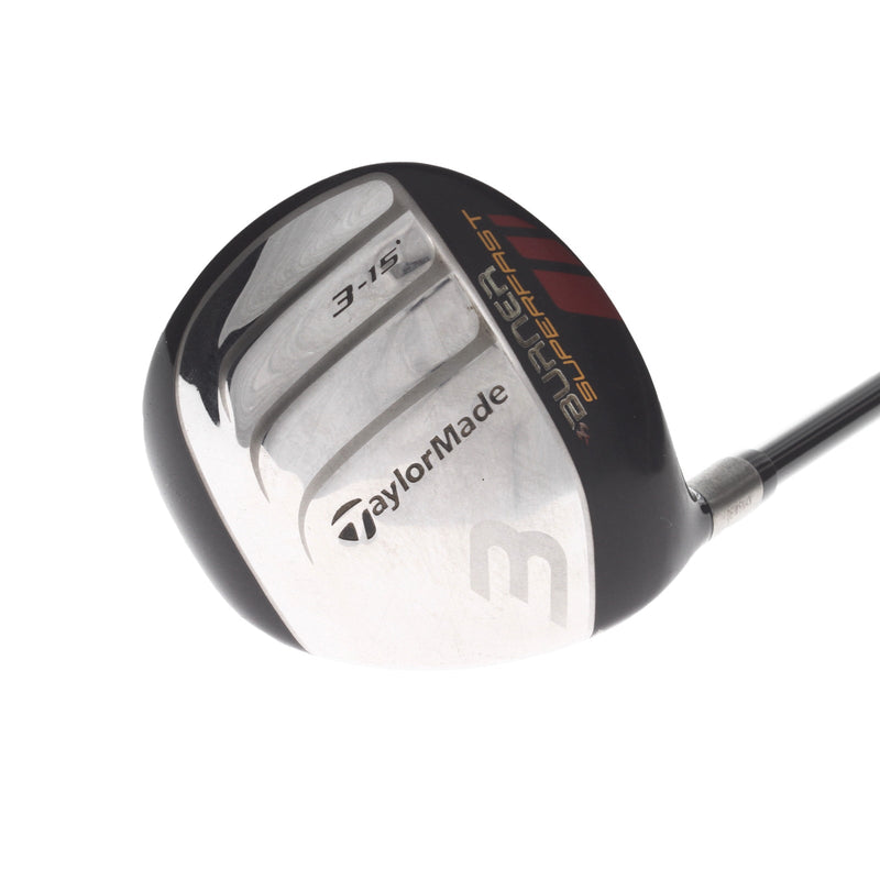 TaylorMade Burner Superfast Graphite Mens Right Hand Fairway 3 Wood 15* Regular - Matrix Ozik Xcon 4.8