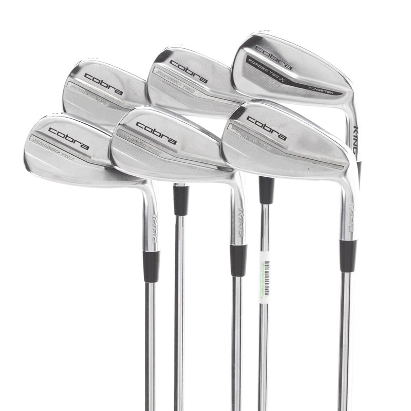 Cobra King Forged Tec Steel Mens Right Hand Irons 5-PW Stiff - N.S.Pro Modus3 Tour 105