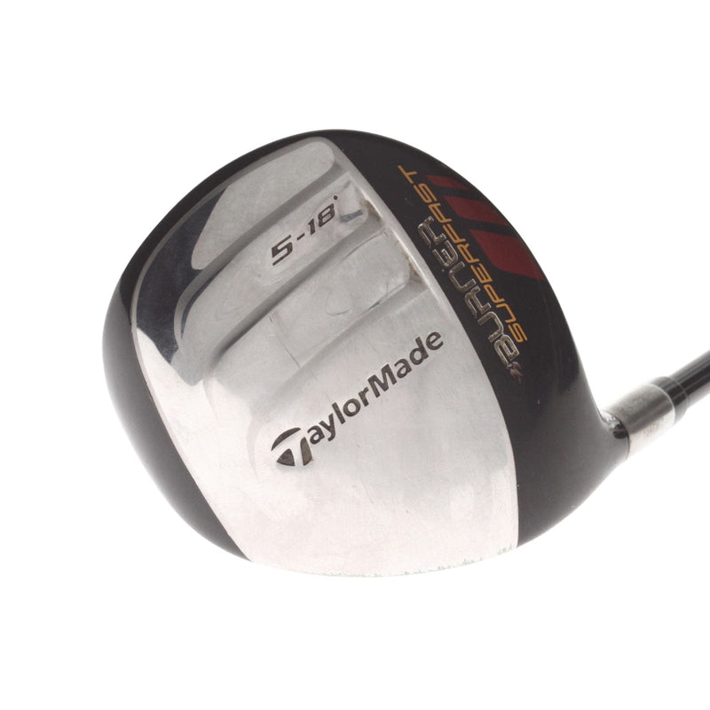 TaylorMade Burner Superfast Graphite Mens Left Hand Fairway 5 Wood 18* Stiff - Matrix Ozik