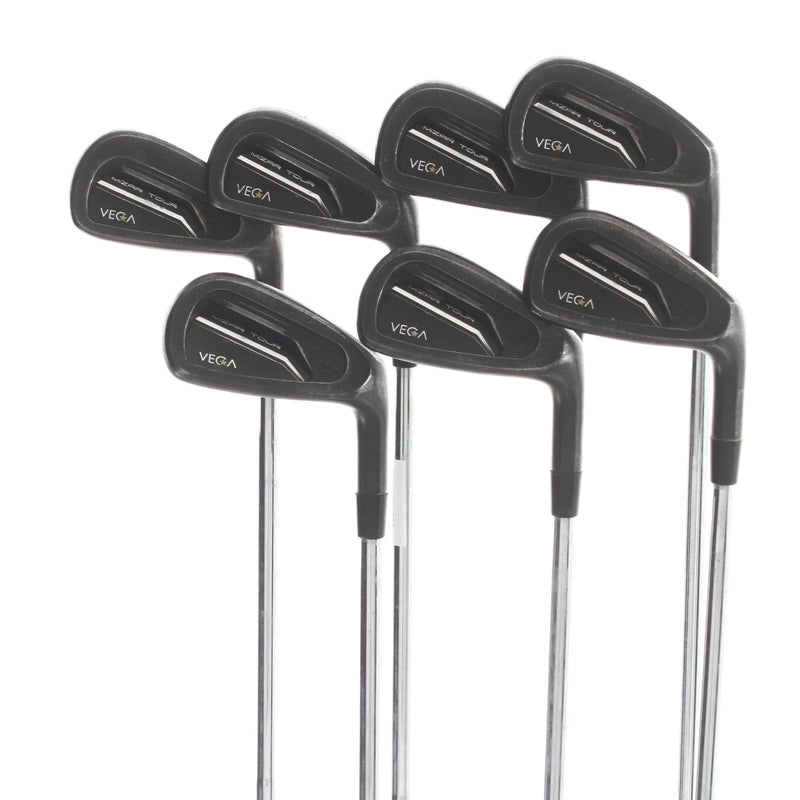 Vega Mizar Tour Steel Mens Right Hand Irons 5-AW Stiff - AMT Tour White S300