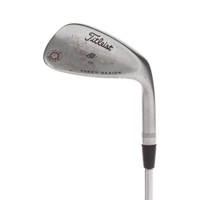 Titleist Vokey Spin Milled Steel Mens Right Hand Gap Wedge 52* 8 Bounce Wedge -
