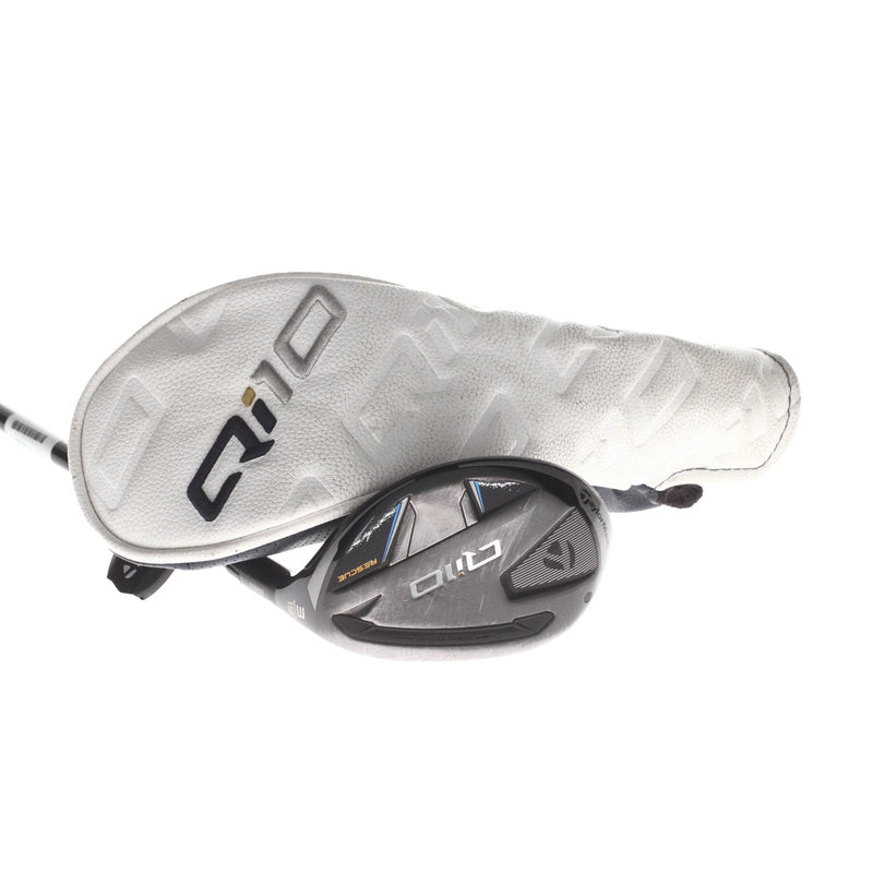TaylorMade Qi10 Graphite Mens Right Hand 3 Hybrid 19* Stiff - Ventus TR 7-S
