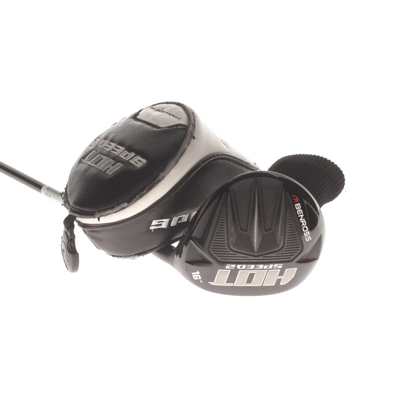 Benross Hot Speed 2 Graphite Mens Right Hand Fairway 3 Wood 16* Regular - Aldila Trinity 75