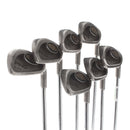 Ping i3 O-Size Steel Mens Right Hand Irons 3-9 Red Dot 0.75* Flat Stiff - Ping Cushin
