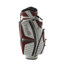Ping Pioneer Cart Bag - White/Crimson/Silver