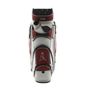 Ping Pioneer Cart Bag - White/Crimson/Silver