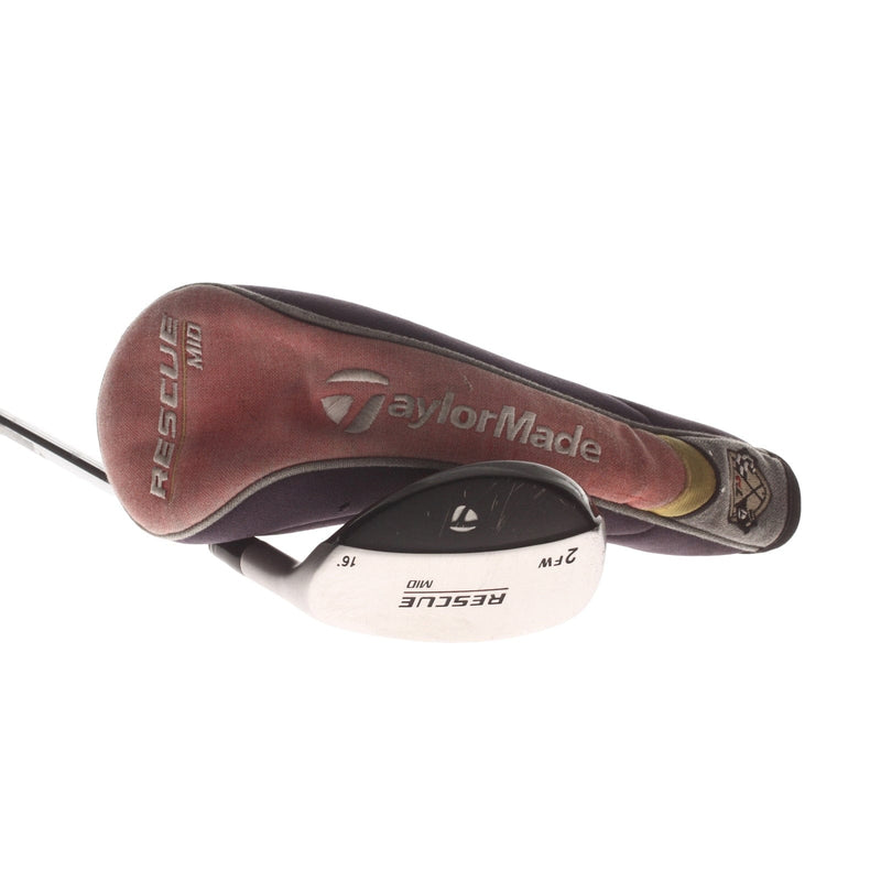 TaylorMade Mid Rescue TP Steel Mens Right Hand 2 Hybrid 16* Stiff - Dynamic Gold S400