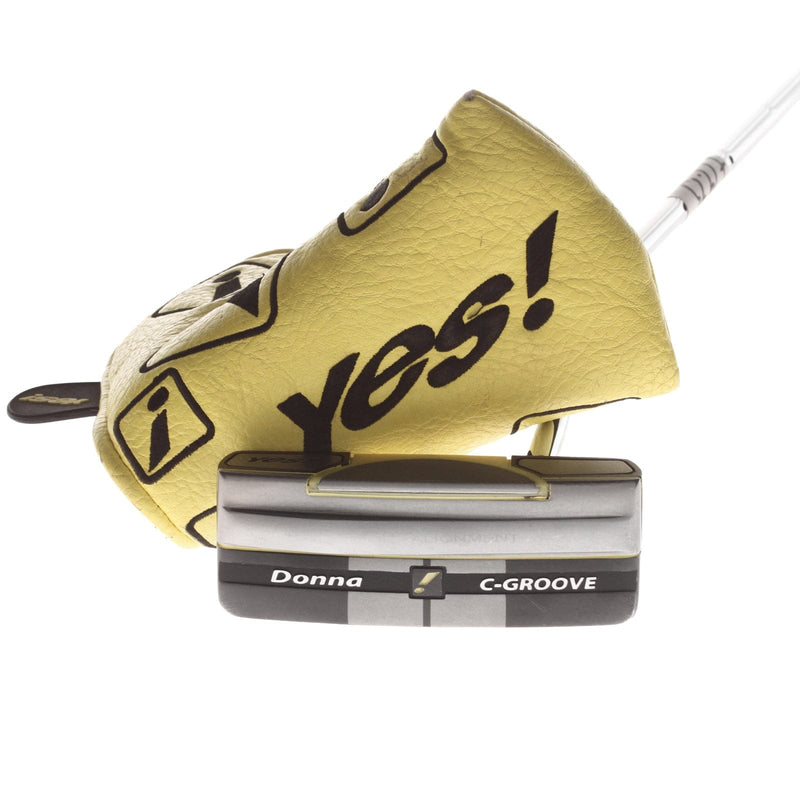 Yes! Donna Mens Right Hand Putter 33" Mid-Mallet - Super Stroke Tour 2.0