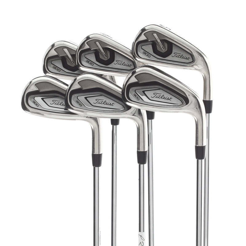 Titleist T300 Steel Mens Right Hand Irons 5-PW Regular - AMT Red R300