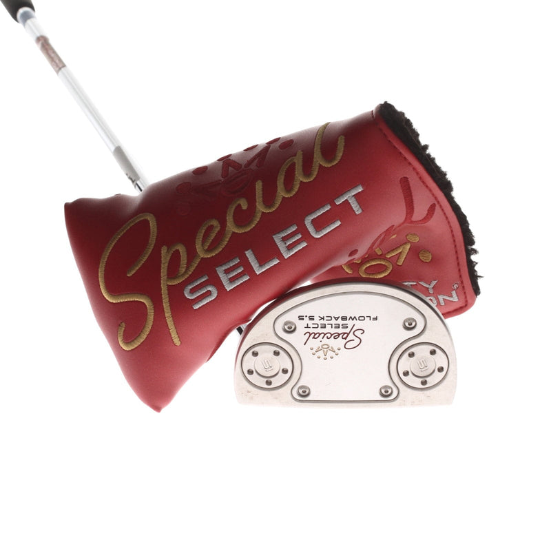 Scotty Cameron Special Select Flowback 5.5 Mens Right Hand Putter 34" Mid-Mallet - Scotty Cameron Golf Pride