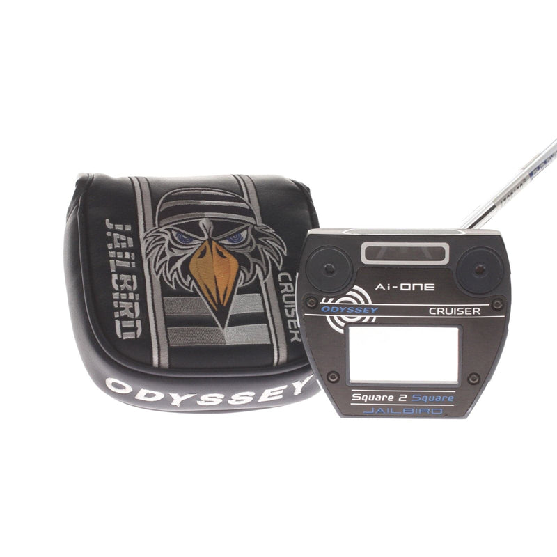 Odyssey Ai-ONE Cruiser Sqaure 2 Sqaure Jailbird Mens Right Hand Putter 38" Mallet - Odyssey