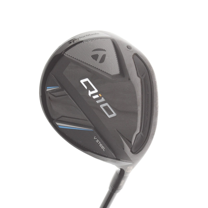 TaylorMade Qi10 Graphite Mens Right Hand Fairway 5 Wood 18* Regular - Fujikura Ventus TR Blue 6-R