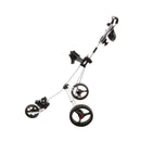 Masters 5 Series 3-Wheel Push/Pull Trolley - White/Black/Red
