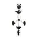 Masters 5 Series 3-Wheel Push/Pull Trolley - White/Black/Red