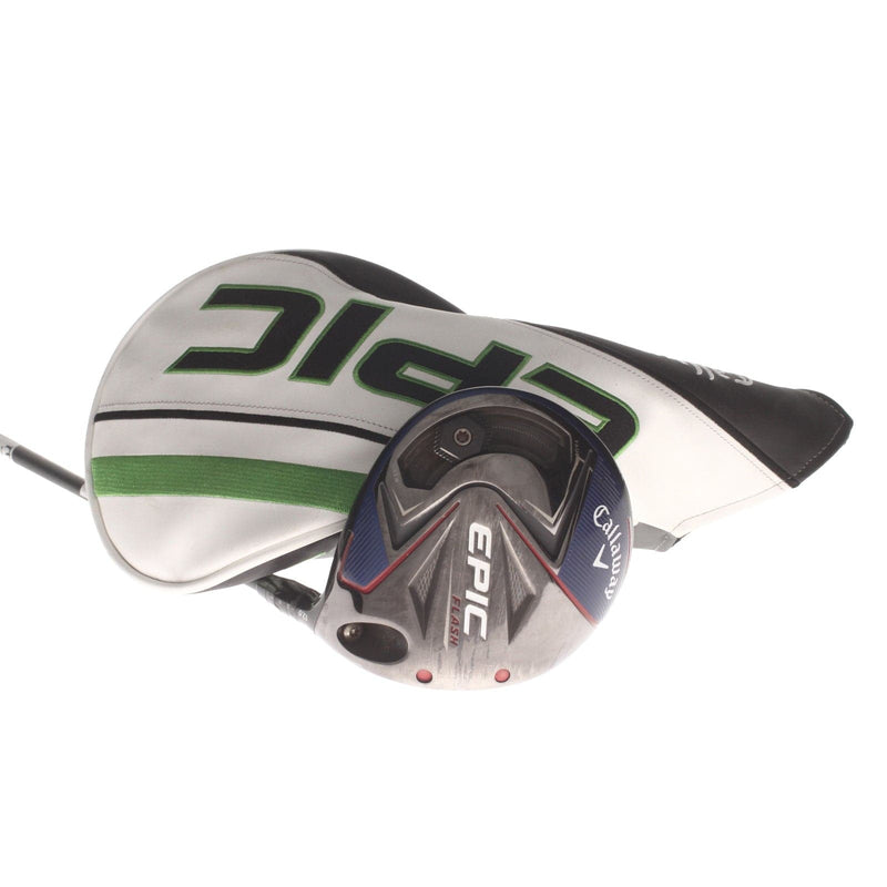 Callaway Epic Flash Graphite Mens Right Hand Driver 12* Regular - HZRDUS Smoke iM10 Green 50g