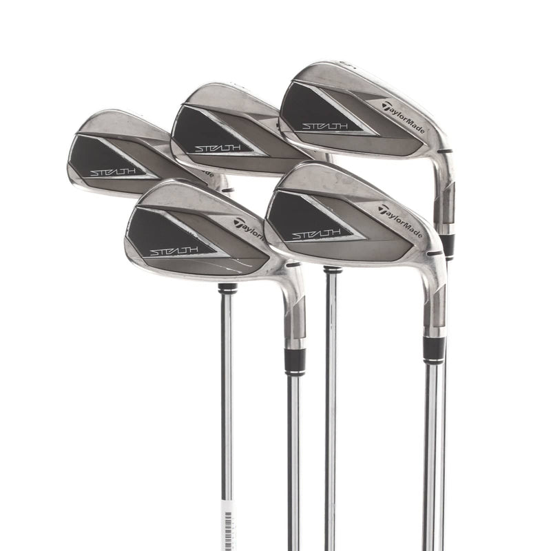 TaylorMade Stealth Steel Mens Right Hand Irons 5-9 Regular - KBS Max 85