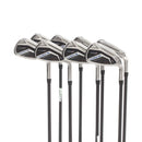 Cobra Aerojet One Length Graphite Mens Right Hand Irons 4-GW Stiff - KBS 85