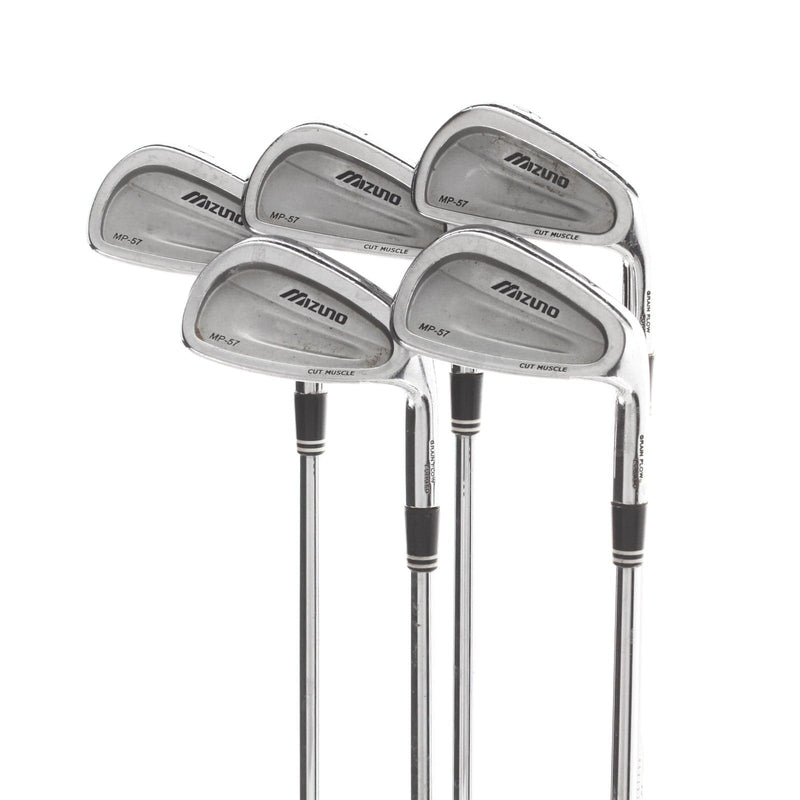Mizuno MP-57 Steel Mens Right Hand Irons 6-PW Regular - Dynamic Gold R300