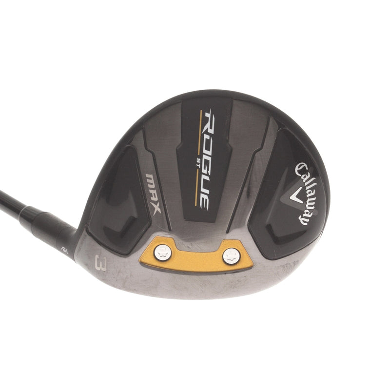 Callaway Rogue ST Max Graphite Mens Right Hand Fairway 3 Wood 15* Regular - Tensei CR Series Blue 60