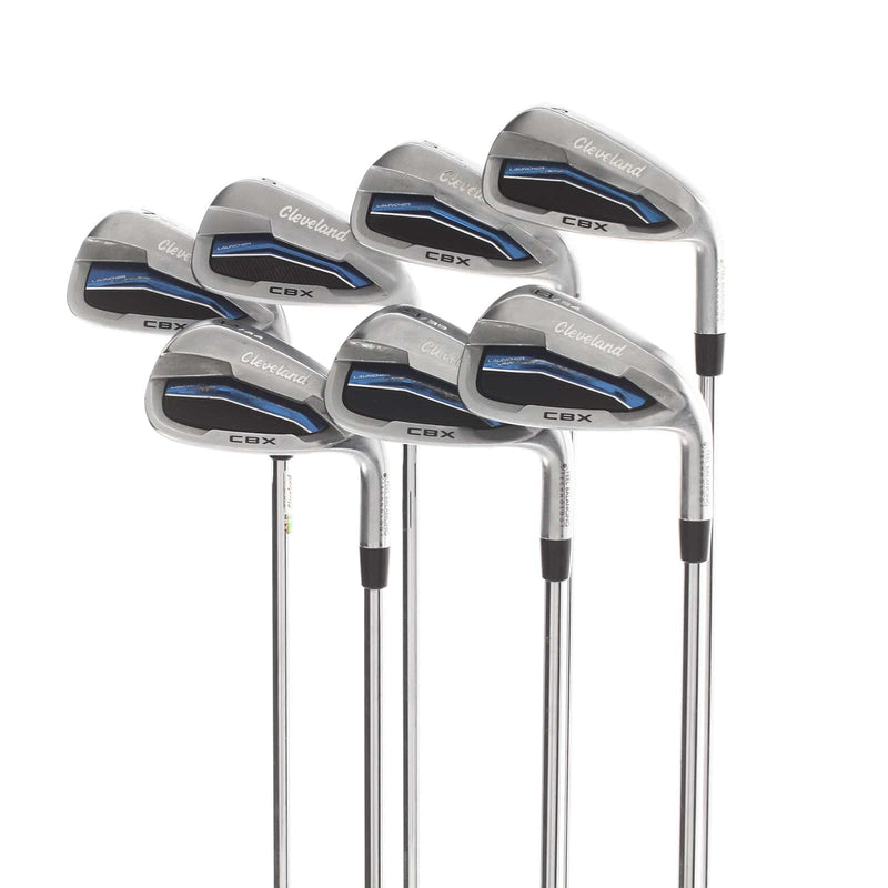 Cleveland CBX Steel Mens Right Hand Irons 4-PW Stiff - Dynamic Gold DST 98