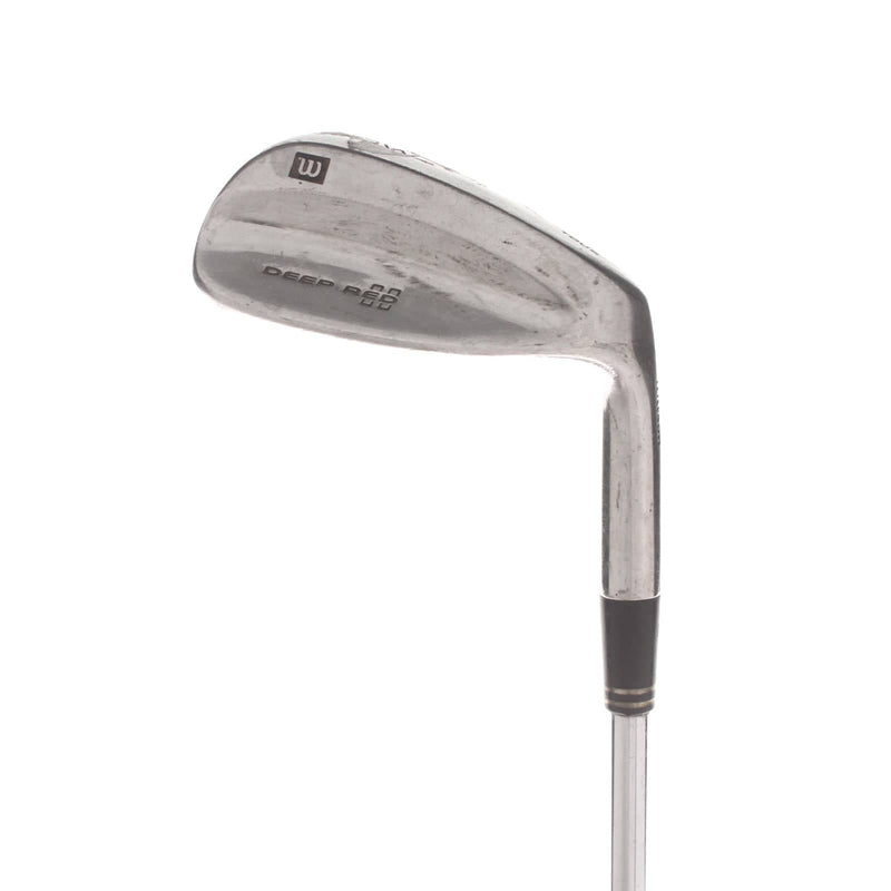 Wilson Deep Red Steel Mens Right Hand Sand Wedge Regular - Dynamic Gold R300