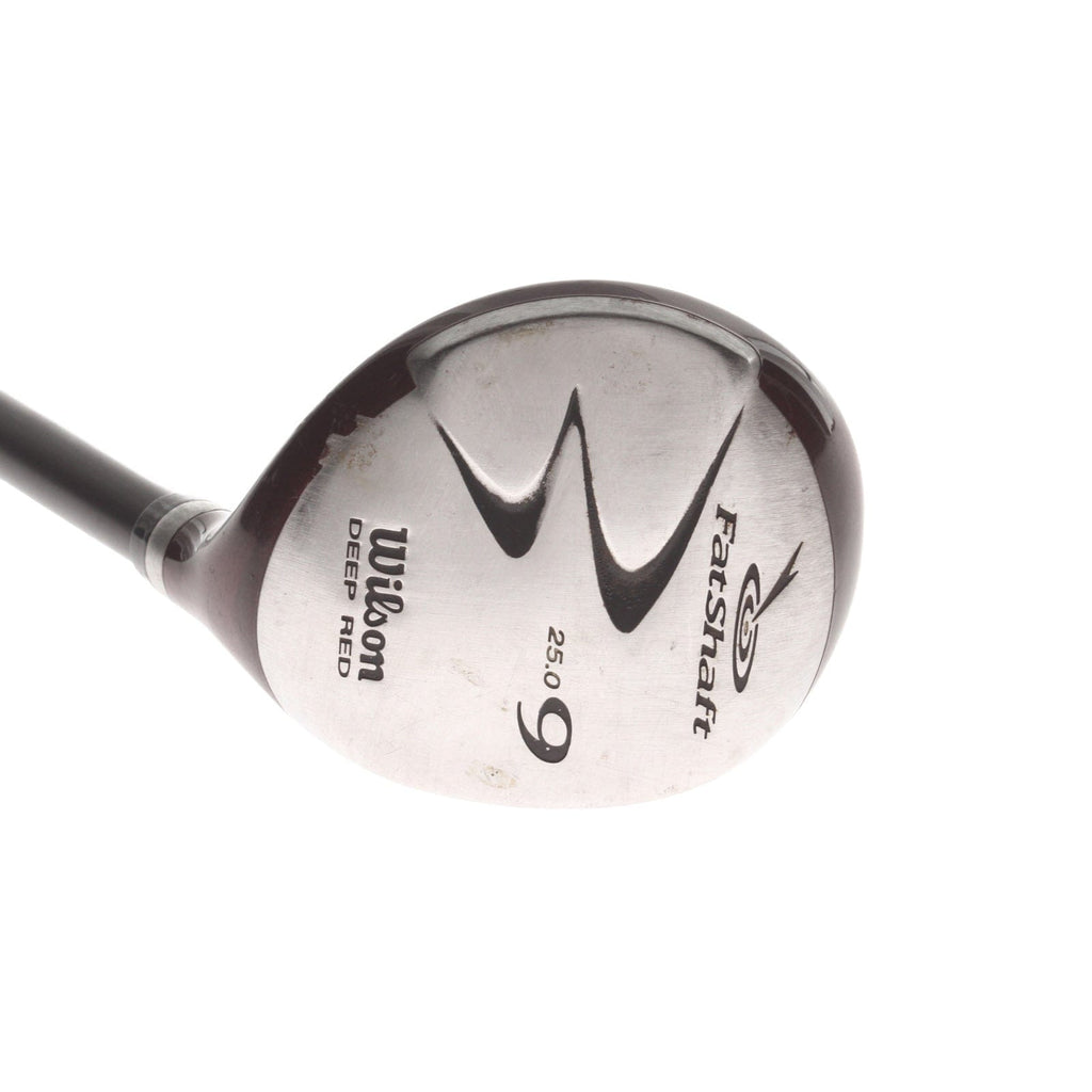 Wilson Deep Red Fat Shaft Graphite Mens Right Hand Fairway 9 Wood 25*