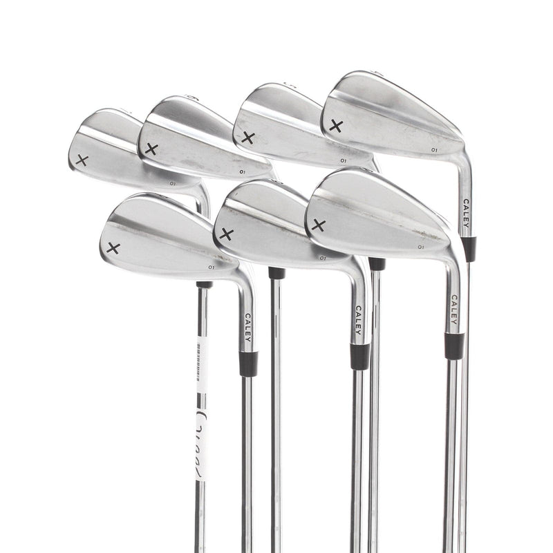 Caley X 01 Steel Mens Right Hand Irons 4-PW Stiff - KBS Tour 120