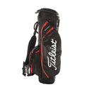 Titleist Players 4 Stadry Stand Bag - Black/Red/White