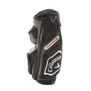 Callaway Chev 14+ Cart Bag - Black/Grey/Red/White