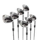 Ping G410 Steel Mens Right Hand Irons 5-SW White Dot 3* Upright Stiff - Ping AWT 2.0
