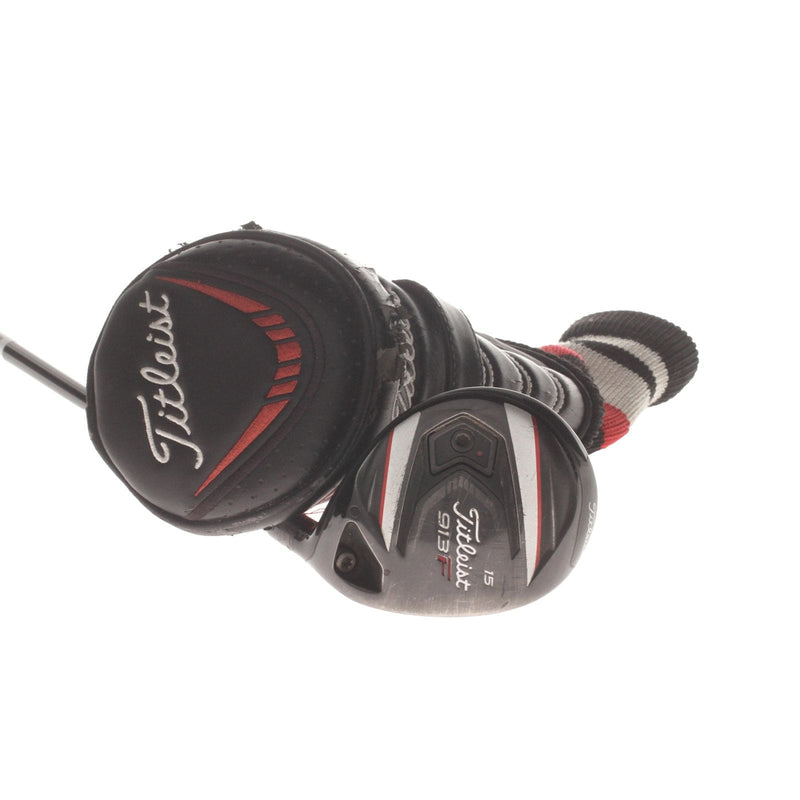Titleist 913F Graphite Mens Right Hand Fairway 3 Wood 15* Stiff - Aldila RIP Phenom 80